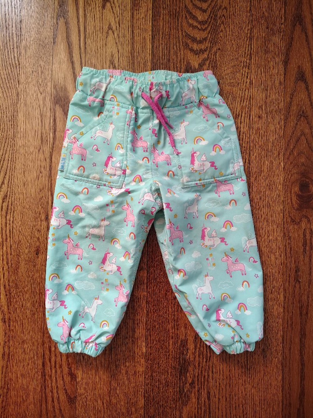 Jan and Jul Unicorn Fleece Lined Waterproof Trousers - 1T